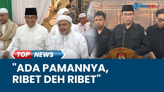 Riza patria soal gerakan anak abah tusuk 3 paslon jangan diikuti