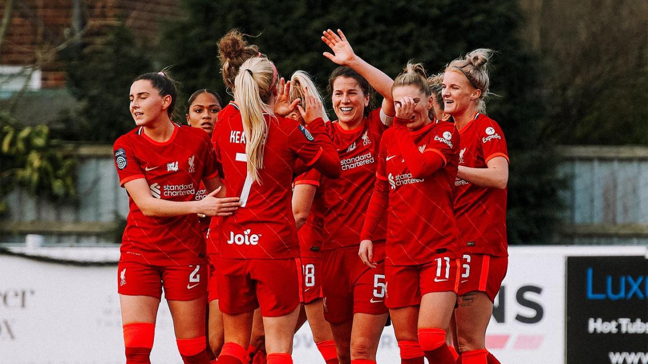 CHUTOGEL - Pemain terbaik bulan wanita Liverpool FC yang mendapatkan pengakuan