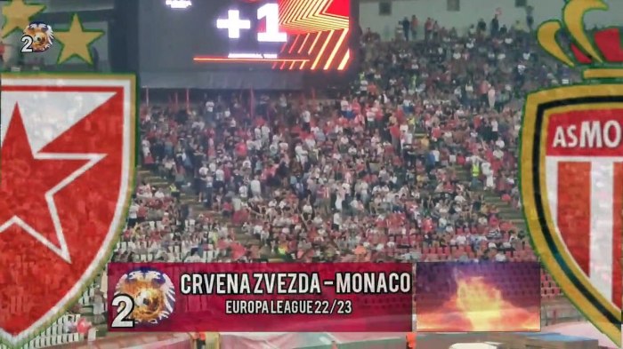 CHUTOGEL - AS Monaco kalahkan Crvena Zvezda dengan skor 5-1